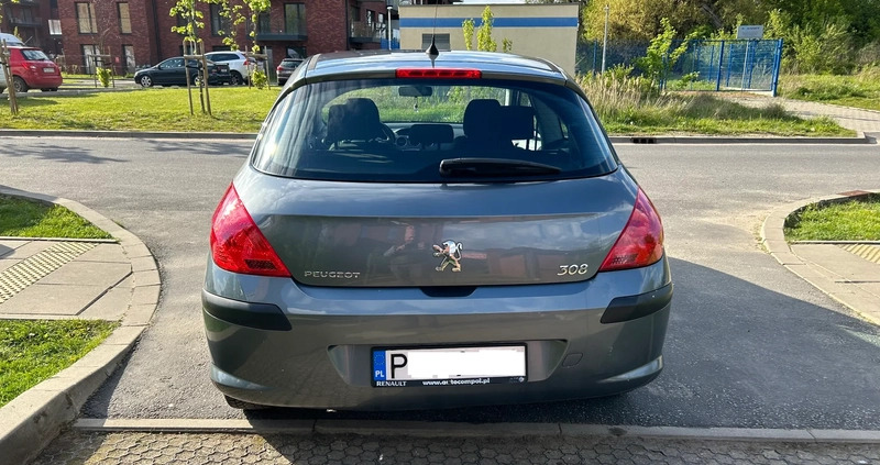 Peugeot 308 cena 9999 przebieg: 260000, rok produkcji 2008 z Poznań małe 67